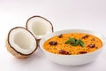 Bowl of Tomato and Coconut Chutney ,