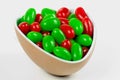 Bowlful of Christmas Jellybeans