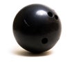 Bowling Ball Black Royalty Free Stock Photo