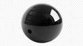 Bowling ball black Royalty Free Stock Photo