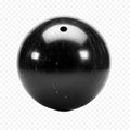 Bowling ball black Royalty Free Stock Photo