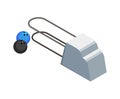 Bowling Ball Return Icon Royalty Free Stock Photo