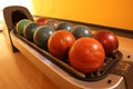 Bowling balls Royalty Free Stock Photo