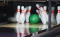 Bowling game Royalty Free Stock Photo