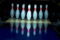 Bowling game Royalty Free Stock Photo