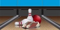 Bowling objects on a lane