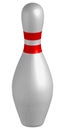 Bowling pin Royalty Free Stock Photo