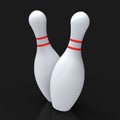 Bowling Pins Show Skittles Game