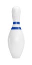Bowling pins in vector. Royalty Free Stock Photo