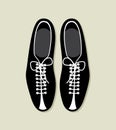 Bowling shoes icon