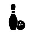 Bowling simple icon