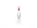 Bowling skittle Royalty Free Stock Photo