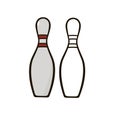 Bowling skittles