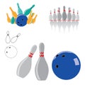 Bowling Sport Vector