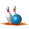 Bowling Royalty Free Stock Photo