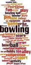 Bowling word cloud