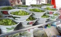 Bowls of Penang laska Royalty Free Stock Photo