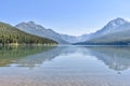 Bowman Lake Glacier National Park, Montana Royalty Free Stock Photo