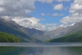 Bowman lake Royalty Free Stock Photo