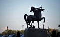 Bowman Equestrian Indian Statue, Chicago Illinois