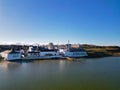 Bowmore Whisky Distillery, Bowmore Town in Scotland Royalty Free Stock Photo