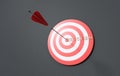 Bows and targets, career goals and the way forward, success Royalty Free Stock Photo