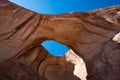 Bowtie Arch on a clear day Royalty Free Stock Photo