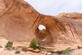 Bowtie arch in Utah Royalty Free Stock Photo