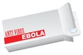 Box with anti virus ebola