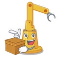 With box assembly automation machine the cartoon shape