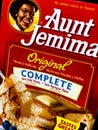 Box of Aunt Jemima Pancake Mix Royalty Free Stock Photo