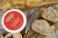 Box of Bordeau Chesnel brand rillettes Royalty Free Stock Photo