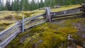 Box Canyon Wonderland Trail in Mount Rainier National Park in Washington State during Summer Royalty Free Stock Photo