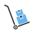 Box Carrier icon vector image.