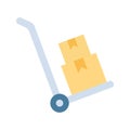 Box Carrier icon vector image.