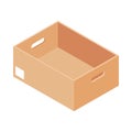 box carton flat icon