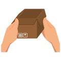 box carton packing icon