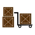 Box carton packing icon