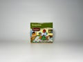 A box of Celestial Seasonings Sleepy Time Heral Tea on a white background