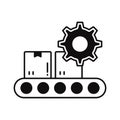 Box check settings Vector Icon which can easily modify or edit