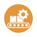 Box check settings Vector Icon which can easily modify or edit Royalty Free Stock Photo