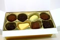 Box of chocolates Royalty Free Stock Photo