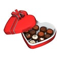 Box of Chocolates Graphic Style Isolated