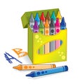 Box of crayons