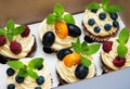 Cupcakes in a box Royalty Free Stock Photo