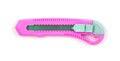 Box cutter isolated Royalty Free Stock Photo