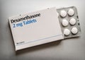 Box of Dexamethasone Tablets Royalty Free Stock Photo