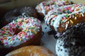 Box Of Doughnuts Royalty Free Stock Photo