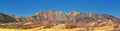 Box Elder Canyon landscape views, popularly known as Sardine Canyon, North of Brigham City within the western slopes of the Wellsv Royalty Free Stock Photo