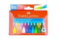 Box of FABER CASTELL Wax Crayons